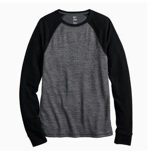 Men’s xxl knit Henley long sleeve shirt ls 2x